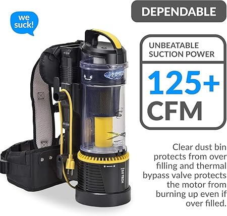 Prolux 2.0 Commercial Bagless Backpack HEPA Vacuum - Pro Model for Professional Cleaners Customer Review Prolux 2.0 Commercial Bagless Backpack HEPA Vacuum - Pro Model for Professional Cleaners - Customer Photo 2