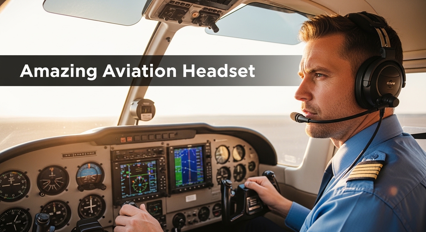 Amazing Aviation Headset