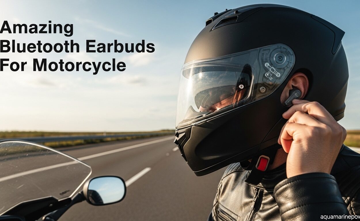 Amazing Bluetooth Earbuds For Motorcycle