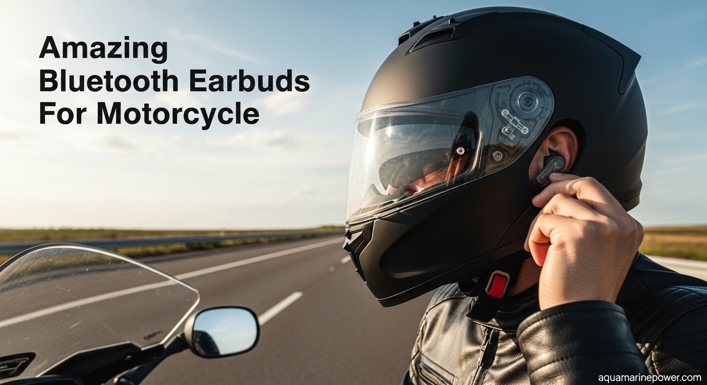Amazing Bluetooth Earbuds For Motorcycle