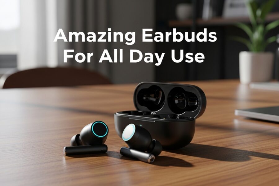 Amazing Earbuds For All Day Use