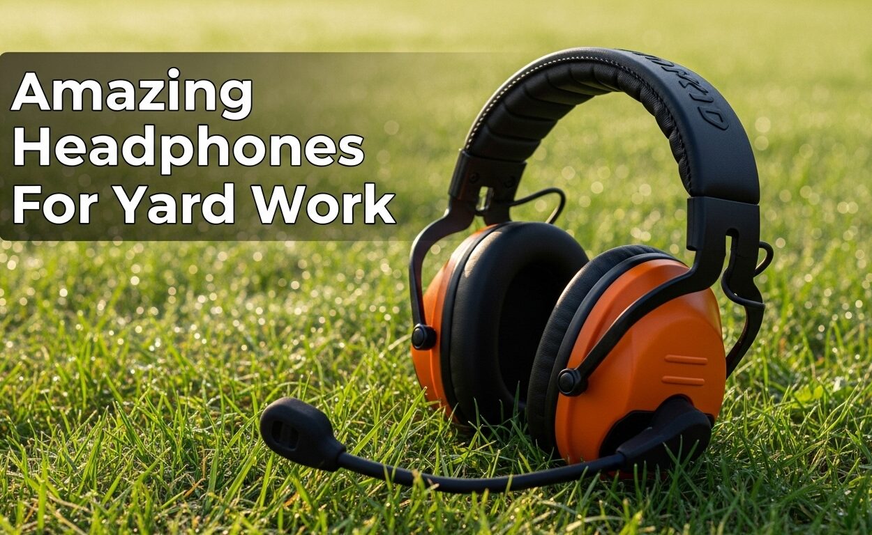 Amazing Headphones For Yard Work