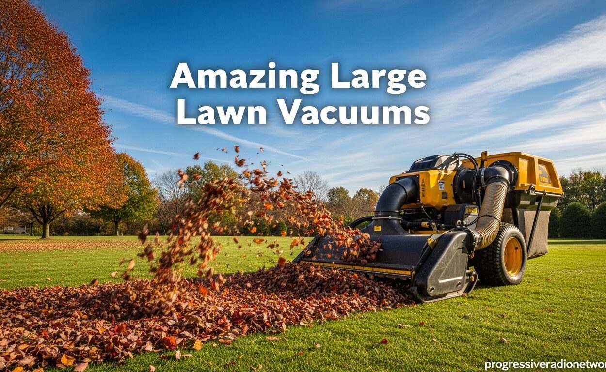 Amazing Large Lawn Vacuums
