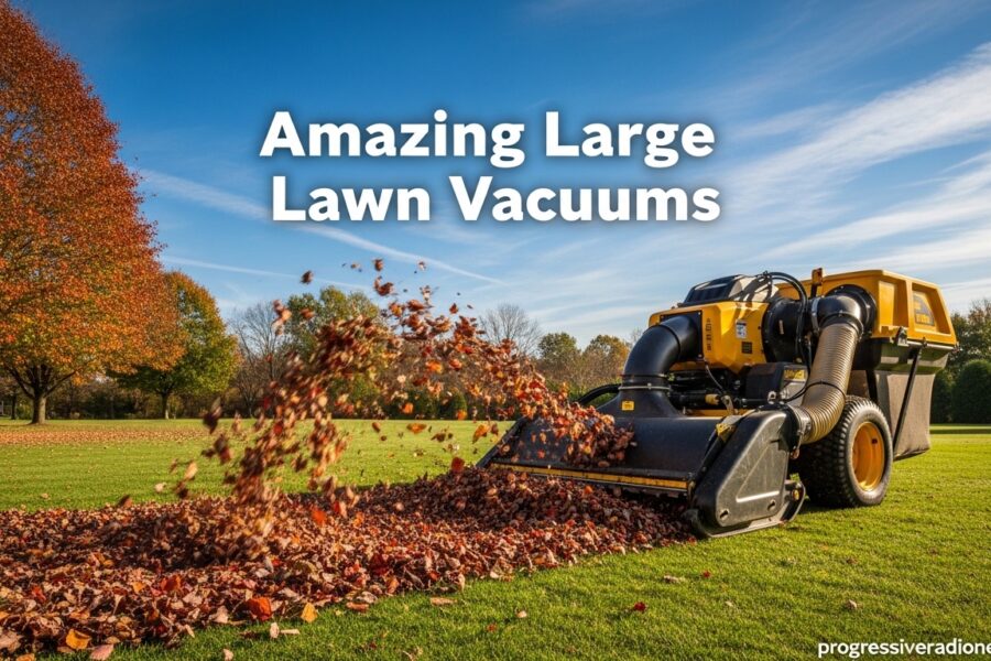Amazing Large Lawn Vacuums