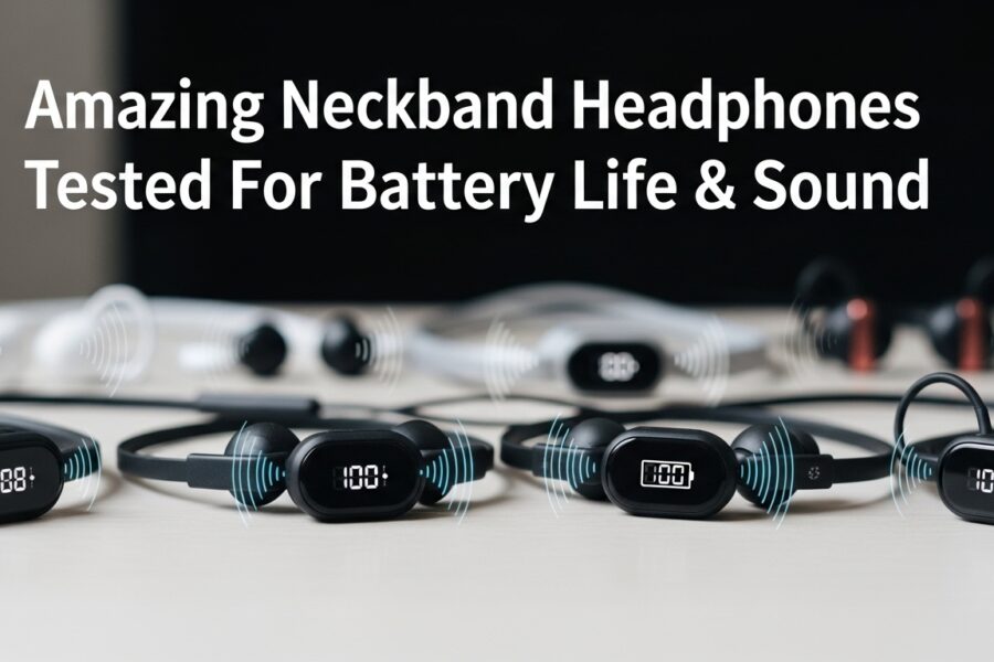 Amazing Neckband Headphones