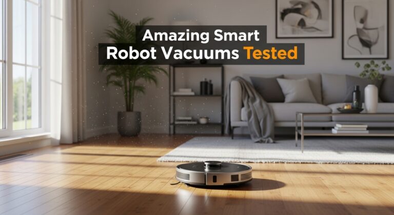Amzing Smart Robot Vacuums