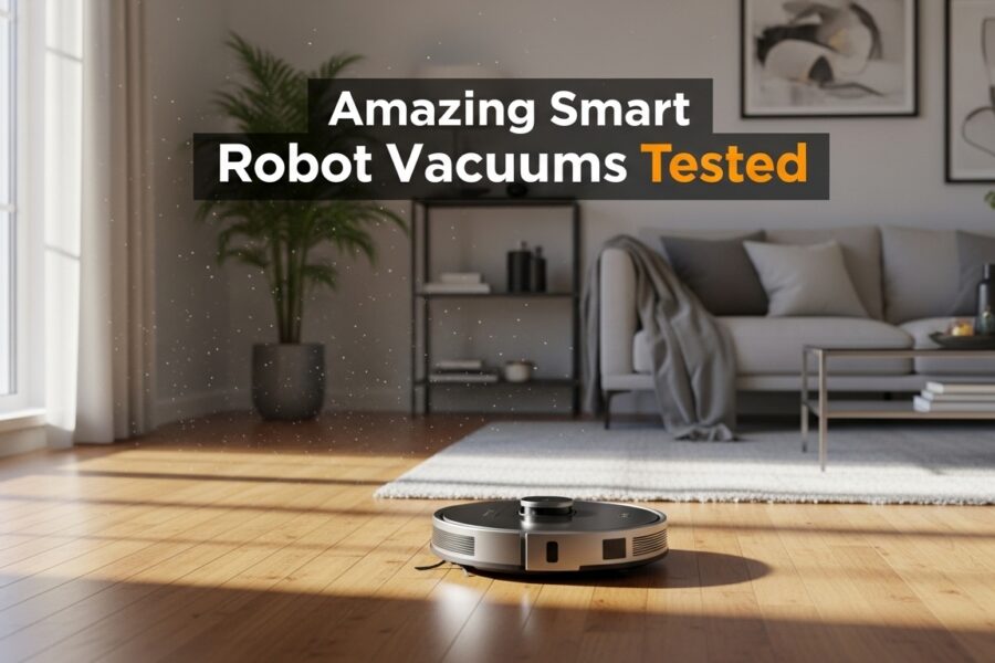 Amzing Smart Robot Vacuums