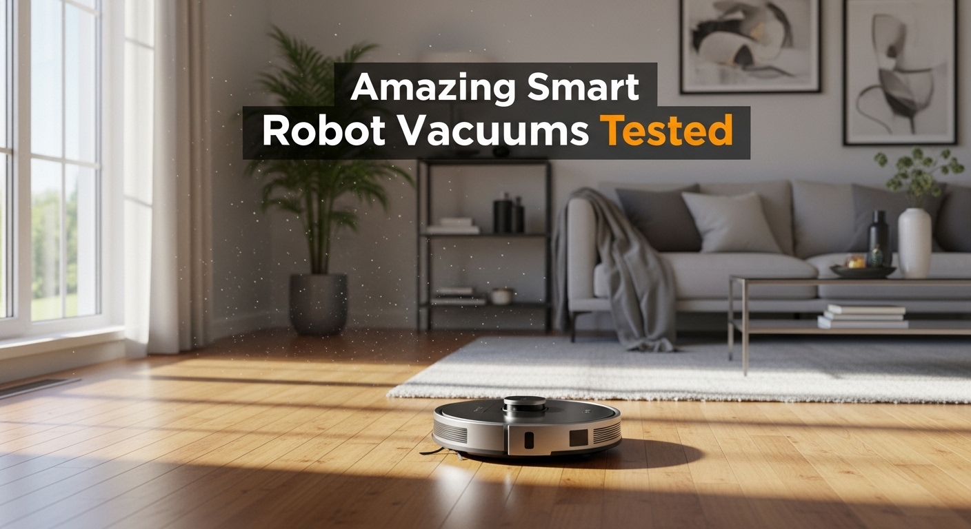Amzing Smart Robot Vacuums