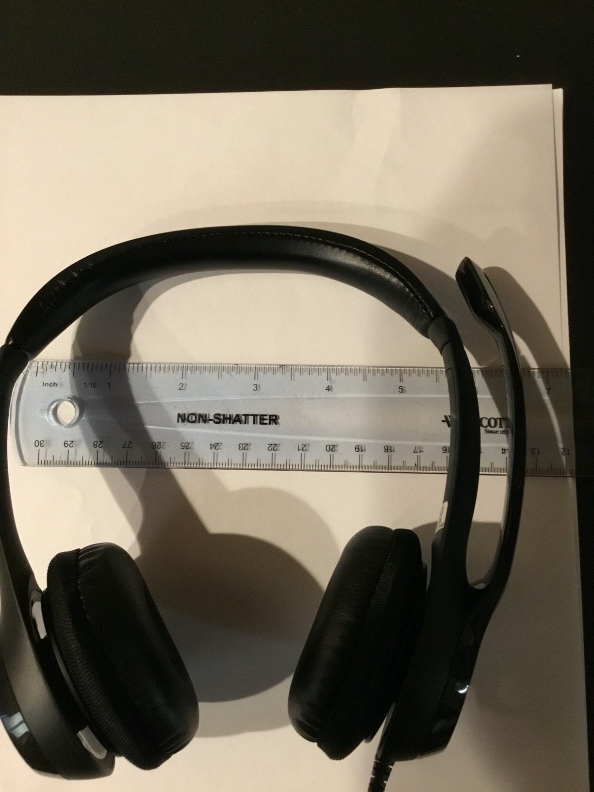 Logitech ClearChat Comfort/USB Headset H390 (Black) - Customer Photo 2