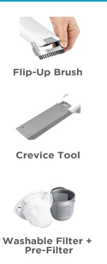 BLACK+DECKER dustbuster AdvancedClean Handheld Vacuum Cordless, Compact Home and Car Vacuum with Crevice Tool ,Rotating Nozzle and Charging Station, Large Dust Bowl (CHV1410L) - Customer Photo 2