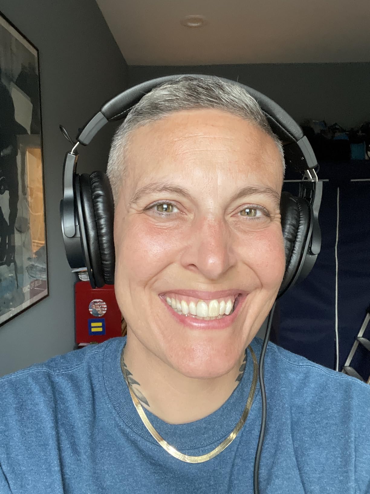 Audio-Technica ATH-M20x Professional Studio Monitor Headphones, Black - Customer Photo 2