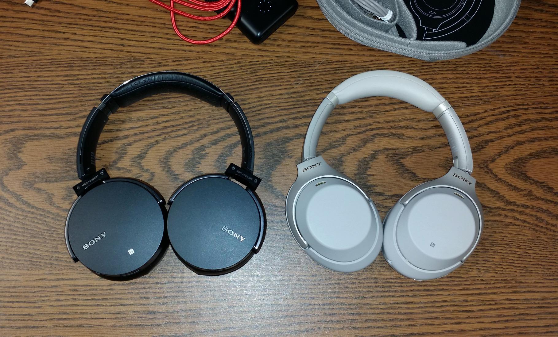 Sony WH1000XM3 Noise Cancelling Headphones, Wireless Bluetooth Over the Ear Headset – Black (2018 Version) - Customer Photo 2