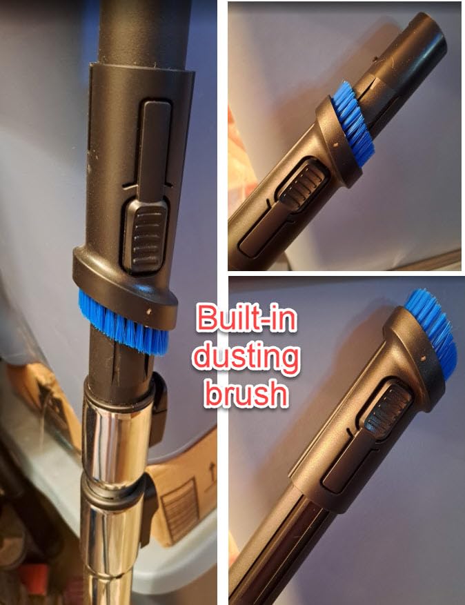 Eureka WhirlWind Bagless Canister 2.5L Vacuum Cleaner, Lightweight Vac for Carpets and Hard Floors, NEN110A, Blue - Customer Photo 1