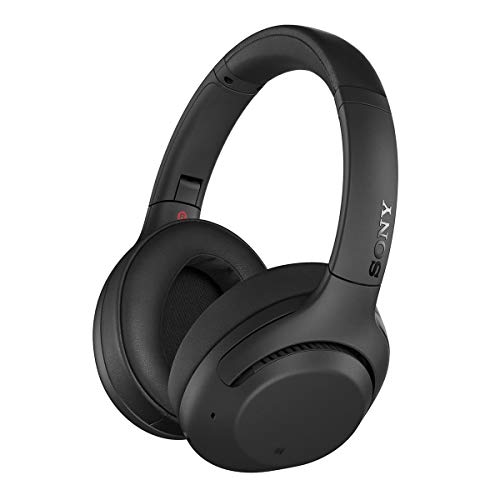 Sony WHXB900N Noise Cancelling Headphones, Wireless Bluetooth Over the Ear Headset with Mic for Phone-Call and Alexa Voice Control- Black (WH-XB900N/B) - 
