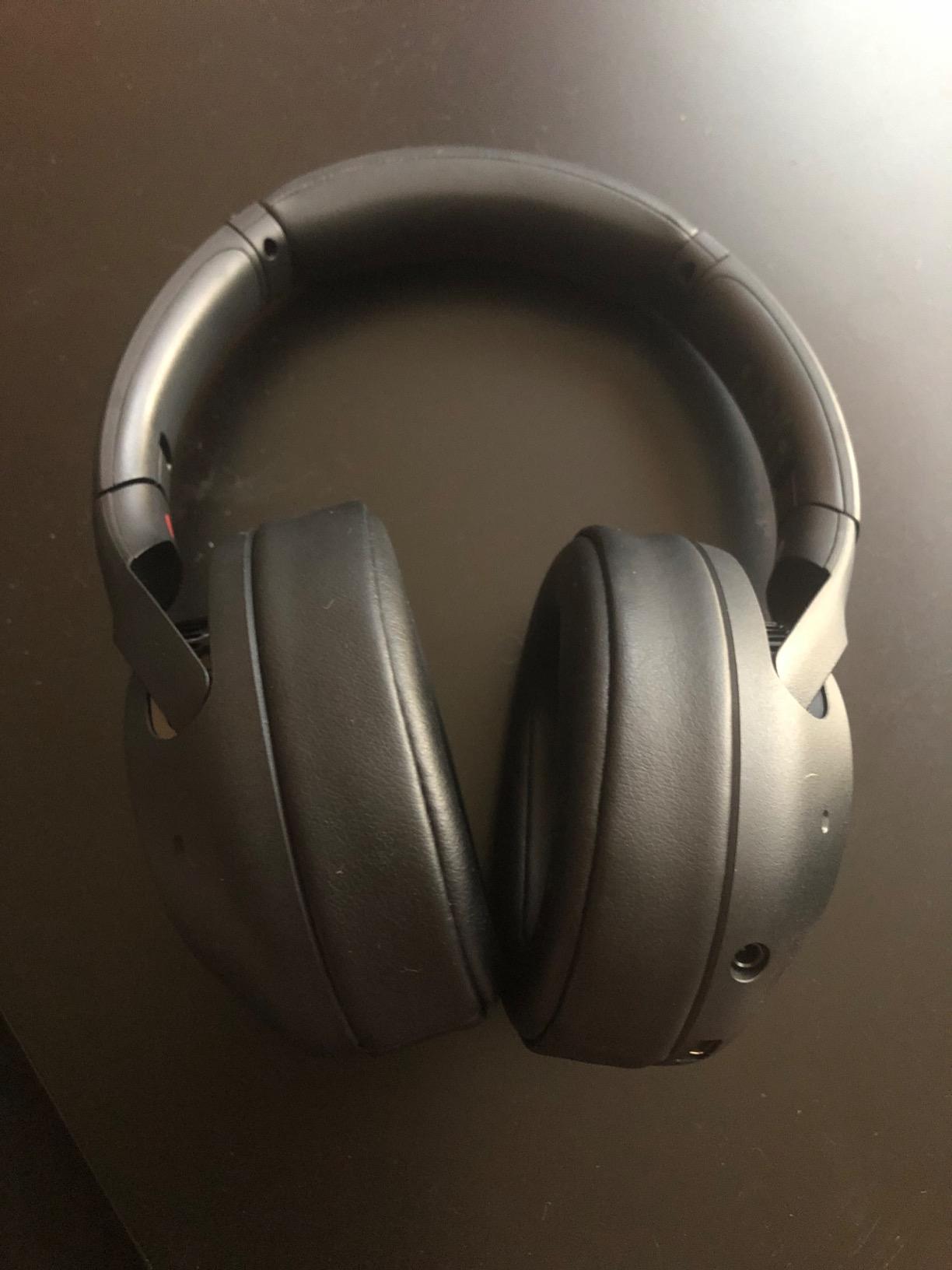 Sony WHXB900N Noise Cancelling Headphones, Wireless Bluetooth Over the Ear Headset with Mic for Phone-Call and Alexa Voice Control- Black (WH-XB900N/B) - Customer Photo 1