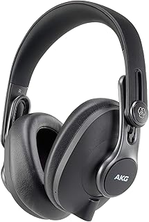 AKG Pro Audio K371BT Bluetooth Wireless Over-Ear, Closed-Back, Portable, Foldable Studio Headphones. 50mm Drivers. Astounding Frequency Response - 5 Hz to 40 kHz. Black AKG Pro Audio K371BT Bluetooth Wireless Over-Ear, Closed-Back, Portable, Foldable Studio Headphones. 50mm Drivers. Astounding Frequency Response - 5 Hz to 40 kHz. Black - AKG