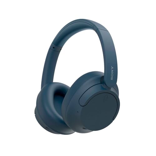 Sony WH-CH720NL Noise Canceling Wireless Bluetooth Headphones - Built-in Microphone - up to 35 Hours Battery Life and Quick Charge - Navy Blue - 