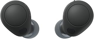 Sony WF-C700N Wireless Noise-Canceling Earbuds - Bluetooth Hi-Fi Earphones with 35-Hour Battery, Water-Resistant Design, Touch Controls for Calls and Music - Premium Audio Experience, Black - Sony