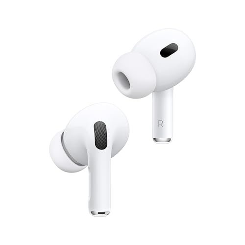 Apple AirPods Pro (2nd Generation) with USB-C - Water Resistant with Active Noise Cancelling - Apple
