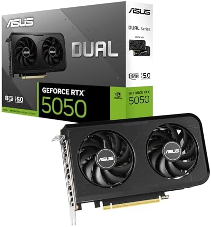 ASUS Dual NVIDIA GeForce RTX 3050 6GB OC Edition Gaming Graphics Card - PCIe 4.0, 6GB GDDR6 Memory, HDMI 2.1, DisplayPort 1.4a, 2-Slot Design, Axial-tech Fan Design, 0dB Technology, Steel Bracket customer photo 1