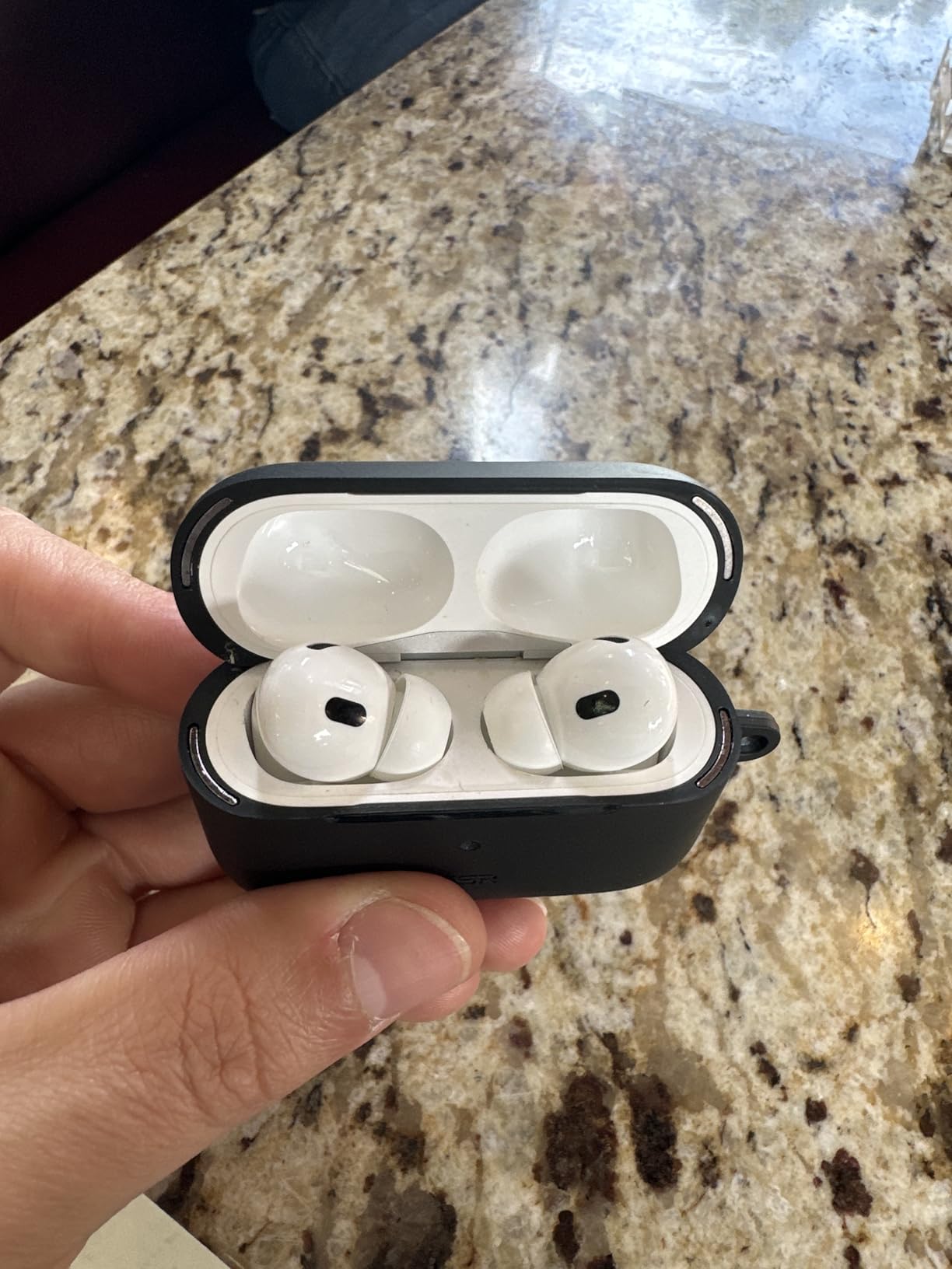 Apple AirPods Pro 2 Wireless Earbuds, Active Noise Cancellation, Hearing Aid Feature, Bluetooth Headphones, Transparency, Personalized Spatial Audio, High-Fidelity Sound, H2 Chip, USB-C Charging - Customer Photo 2