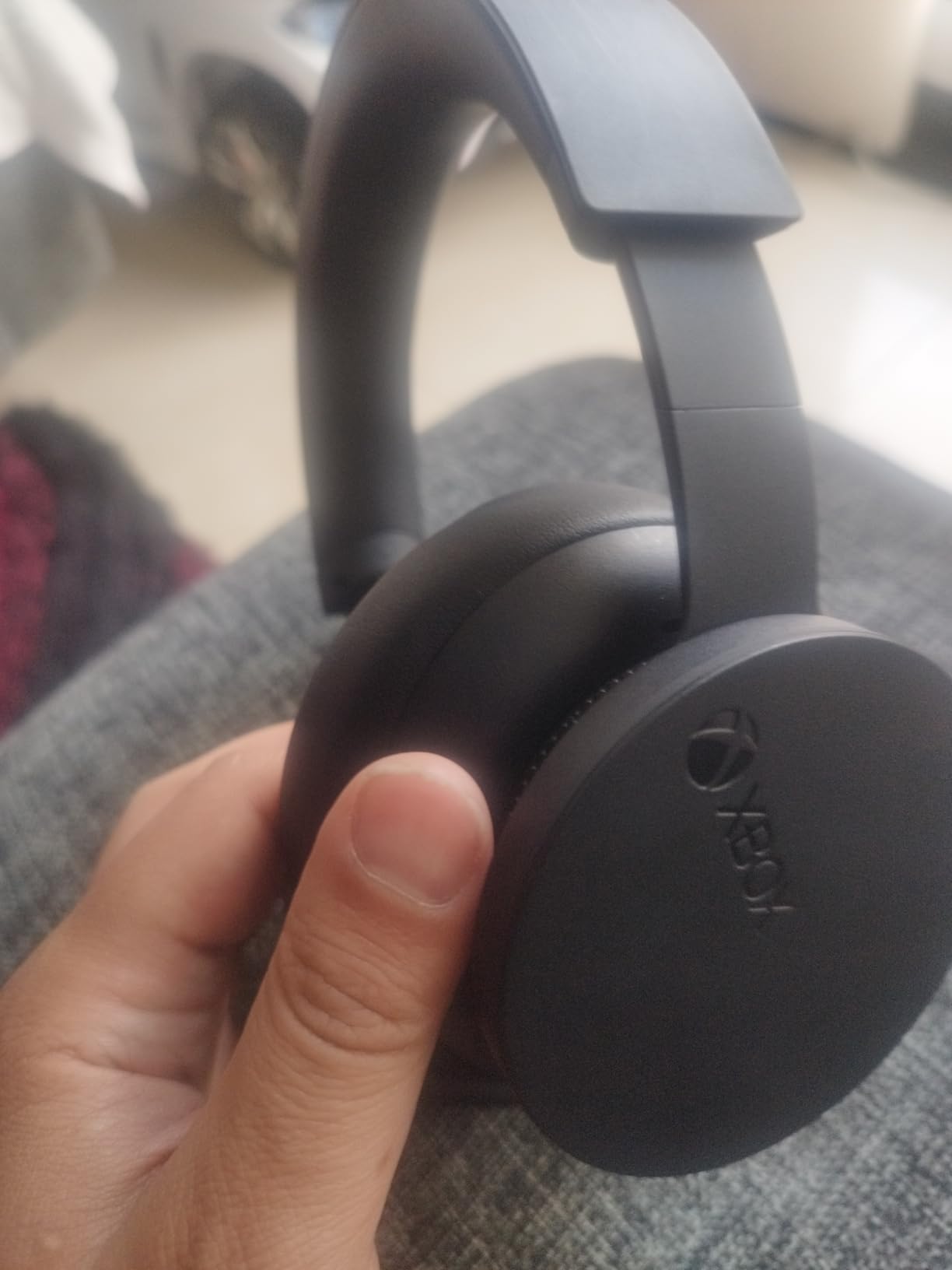 Xbox Wireless Gaming Headset – Over Ear Headphones – Spatial Audio with Dolby Atmos, Windows Sonic Series X|S, One, Windows PC, Mobile – Carbon Black - Customer Photo 2