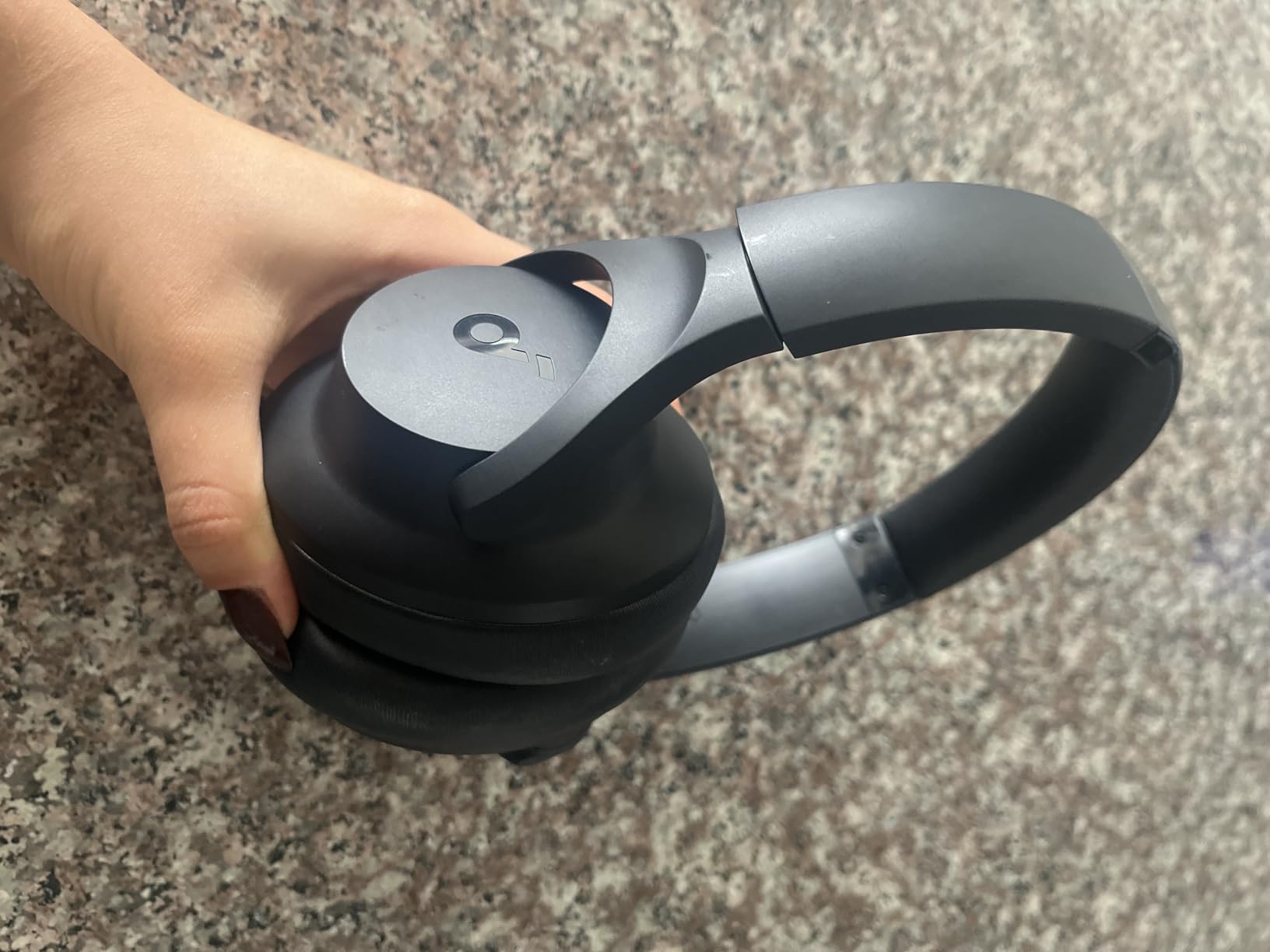 Soundcore Q11i Wireless Over-Ear Bluetooth Headphones by Anker, Deep Bass, 60H Playtime, Hi-Res Audio, Detachable Ear Cushions, Multipoint Connection - Customer Photo 1