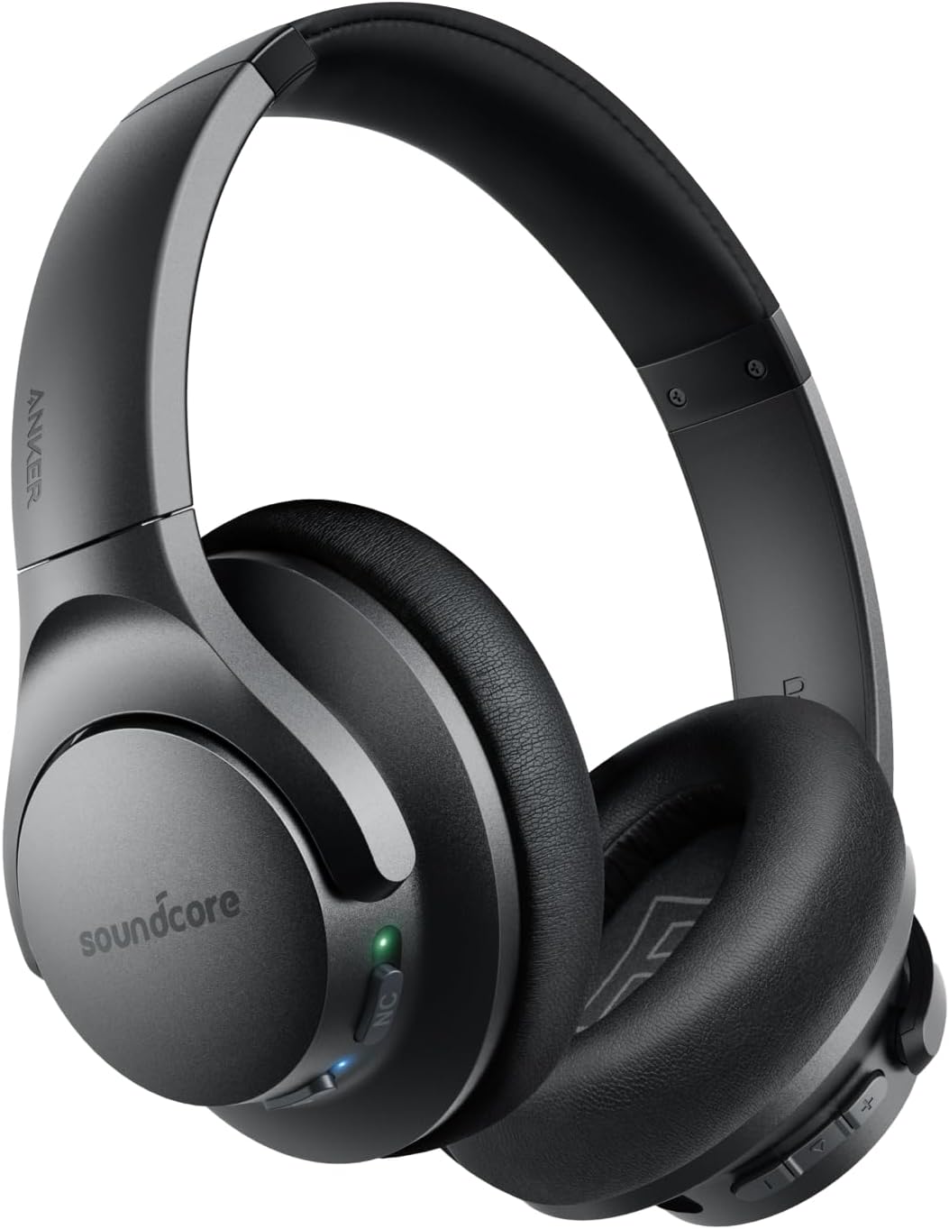 Soundcore Anker Life Q20 Hybrid Active Noise Cancelling Headphones, Wireless Over Ear Bluetooth Headphones, 60H Playtime, Hi-Res Audio, Deep Bass, Foam Ear Cups, Travel, Office, USB-C Charging - Customer Photo 1