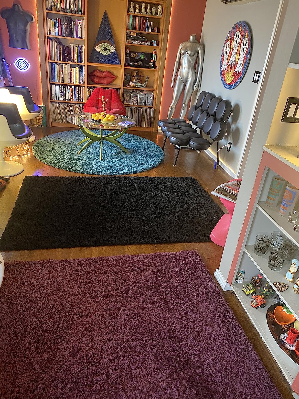 Eureka Bagless Canister Vacuum Cleaner, 1100W High Power Vacuum Cleaner for Carpets and Hard Floors HEPA Filter Extension Tube 2-in-1 Crevice Tool Floor Nozzle, NEN121WH - Customer Photo 2