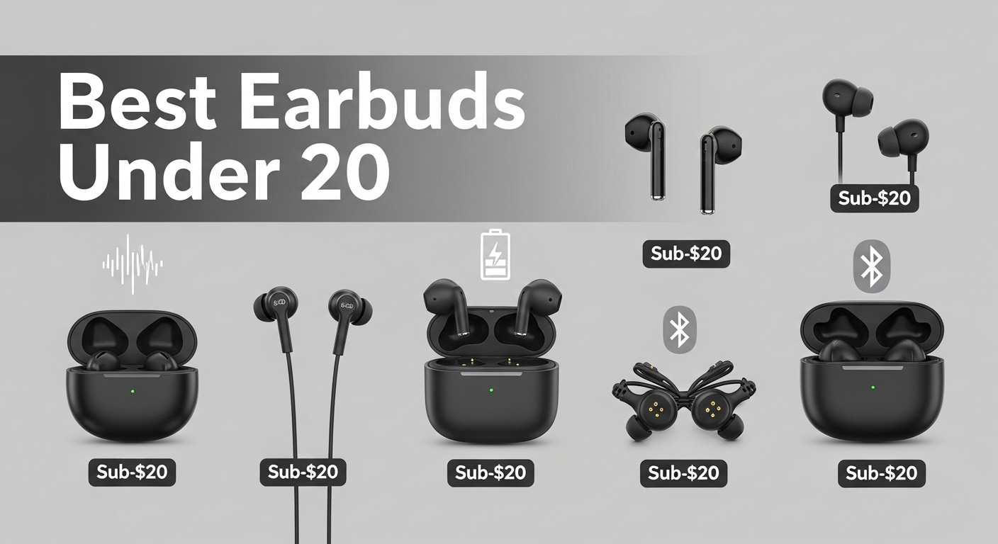 Best Earbuds Under 20