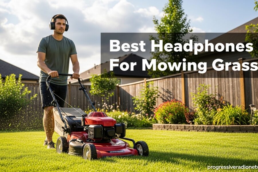 Best Headphones For Mowing Grass