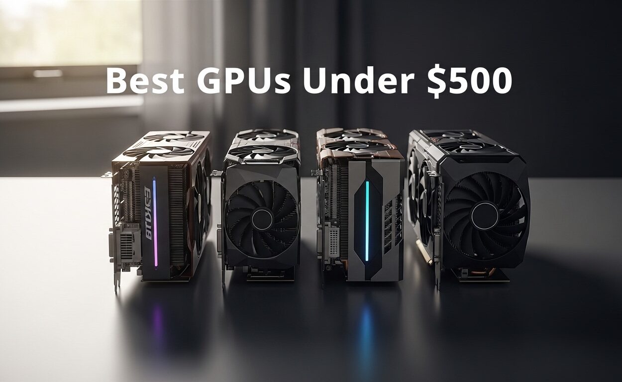 Graphics Cards GPUs For 500 Dollars