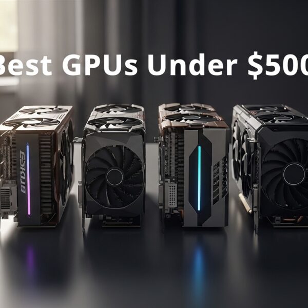 Graphics Cards GPUs For 500 Dollars