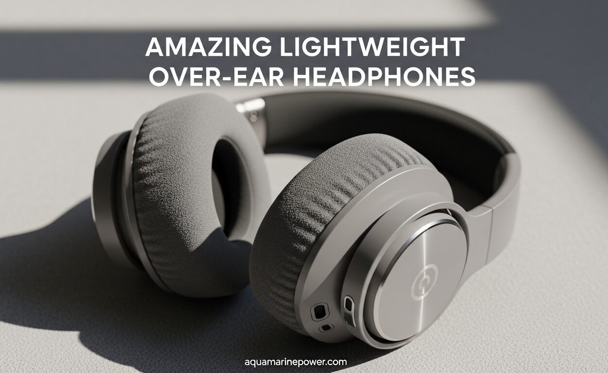 Lightweight Over-Ear Headphones