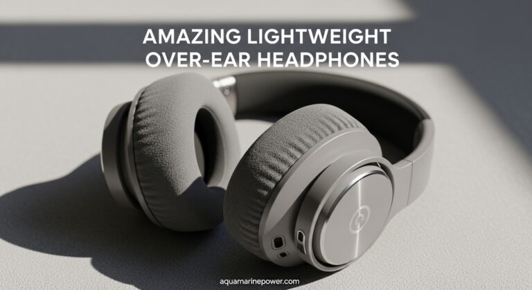 Lightweight Over-Ear Headphones