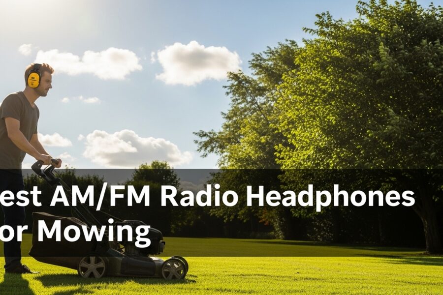 Best AM/FM Radio Headphones for Mowing