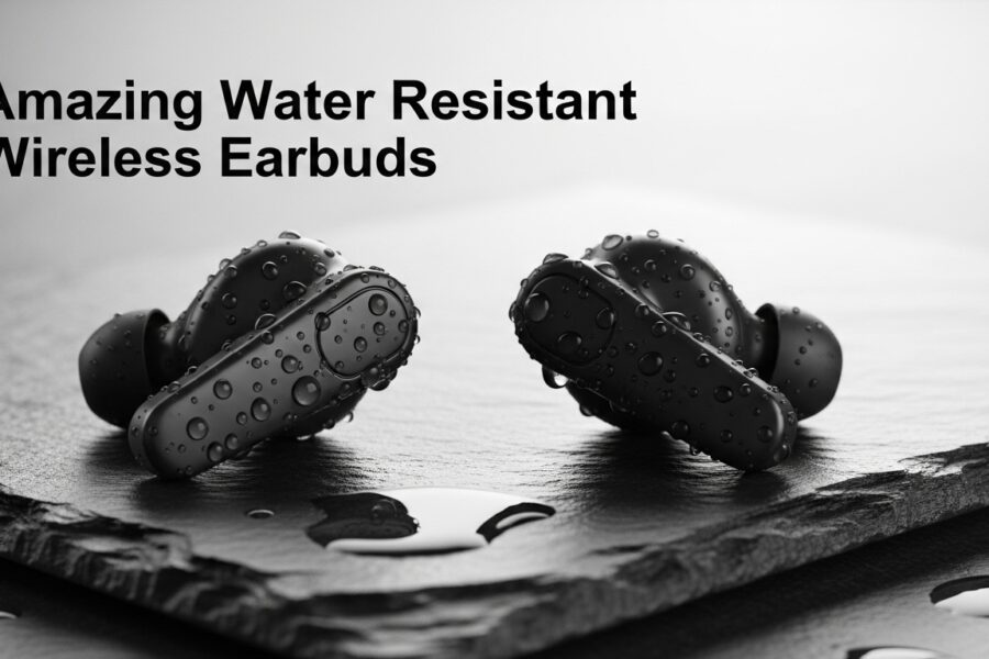 Water Resistant Wireless Earbuds