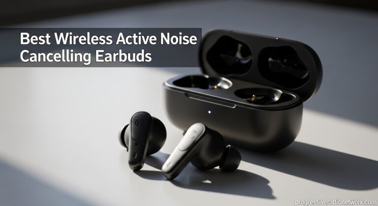 Wireless Active Noise Cancelling Earbuds