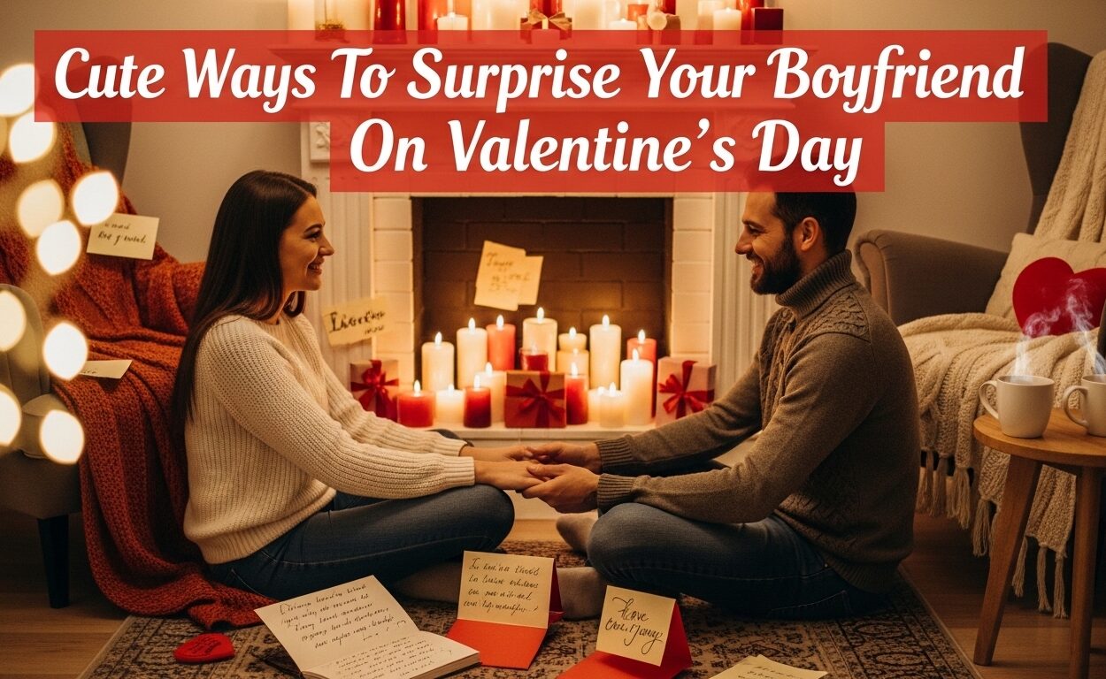 Surprise Your Boyfriend On Valentine’s