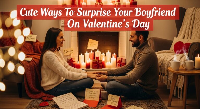 Surprise Your Boyfriend On Valentine’s