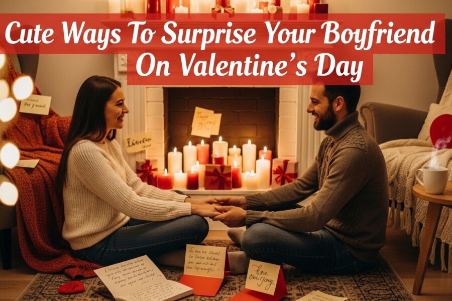 Surprise Your Boyfriend On Valentine’s