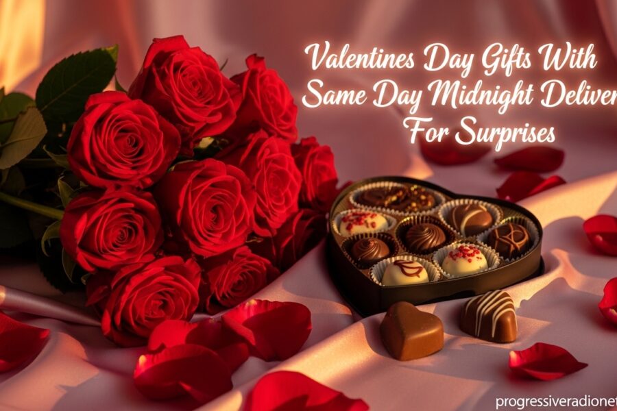 Valentines Day Gifts Same Day Midnight Delivery