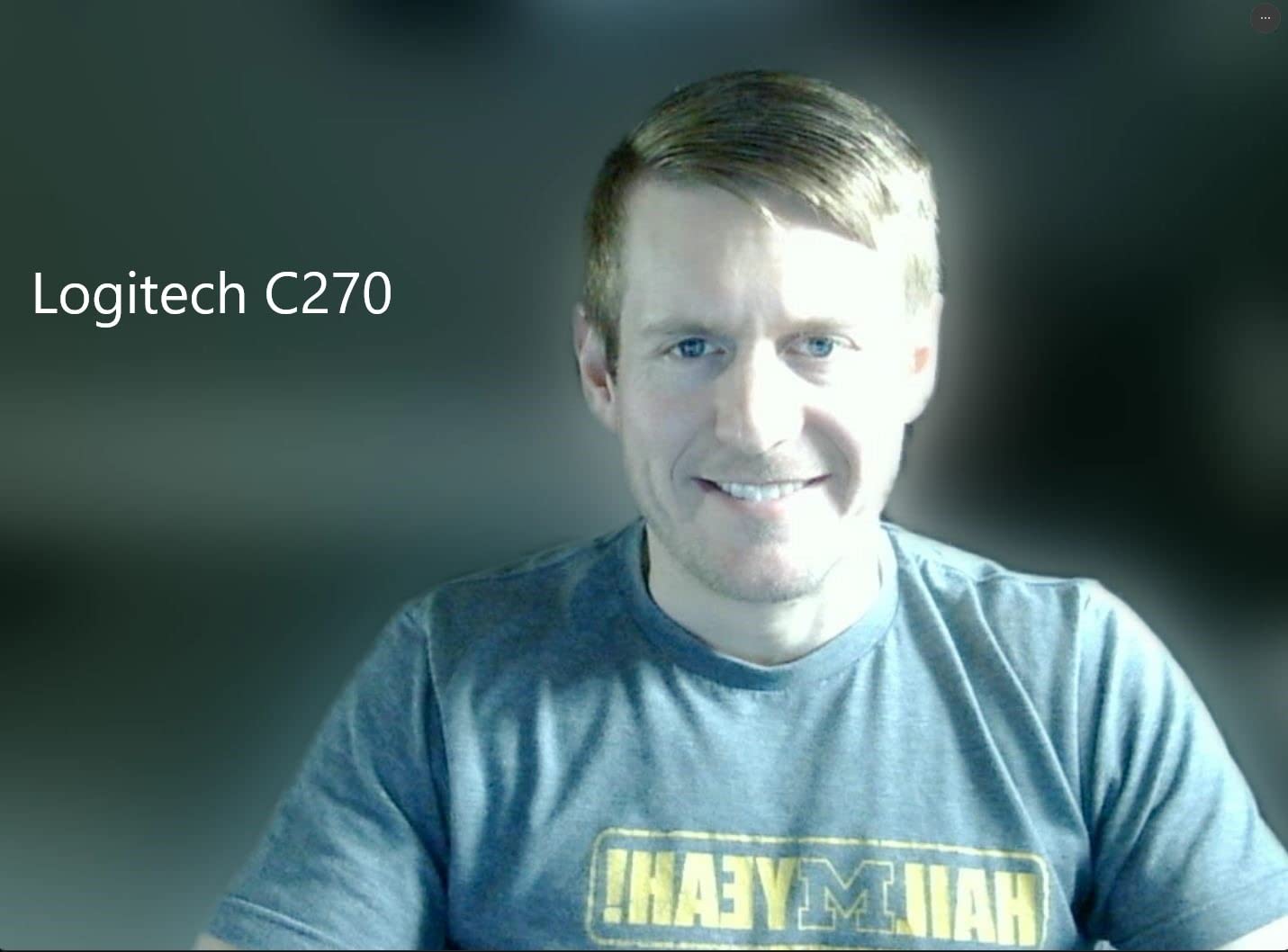 Logitech C270 HD Webcam, 720p, Widescreen HD Video Calling, Light Correction, Noise-Reducing Mic, Works with Zoom, Nintendo Switch 2's new GameChat Mode, PC/Mac/Laptop/MacBook/Tablet - Black customer photo 1