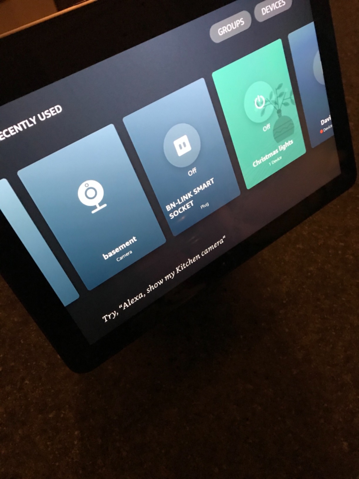 Amazon Echo Show 10 (newest model), HD smart display with premium sound, motion and Alexa, Charcoal customer photo 2