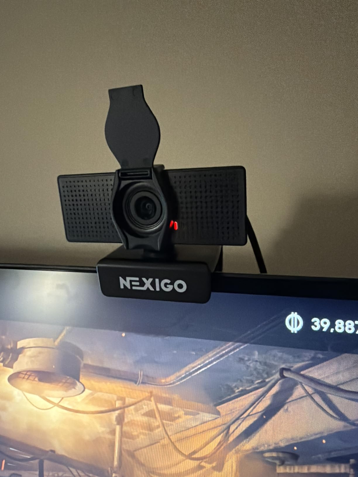 NexiGo N60 1080P Webcam with Microphone, Software Control & Privacy Cover, USB HD Computer Web Camera, Plug and Play, for Zoom/Skype/Teams, Conferencing and Video Calling customer photo 1