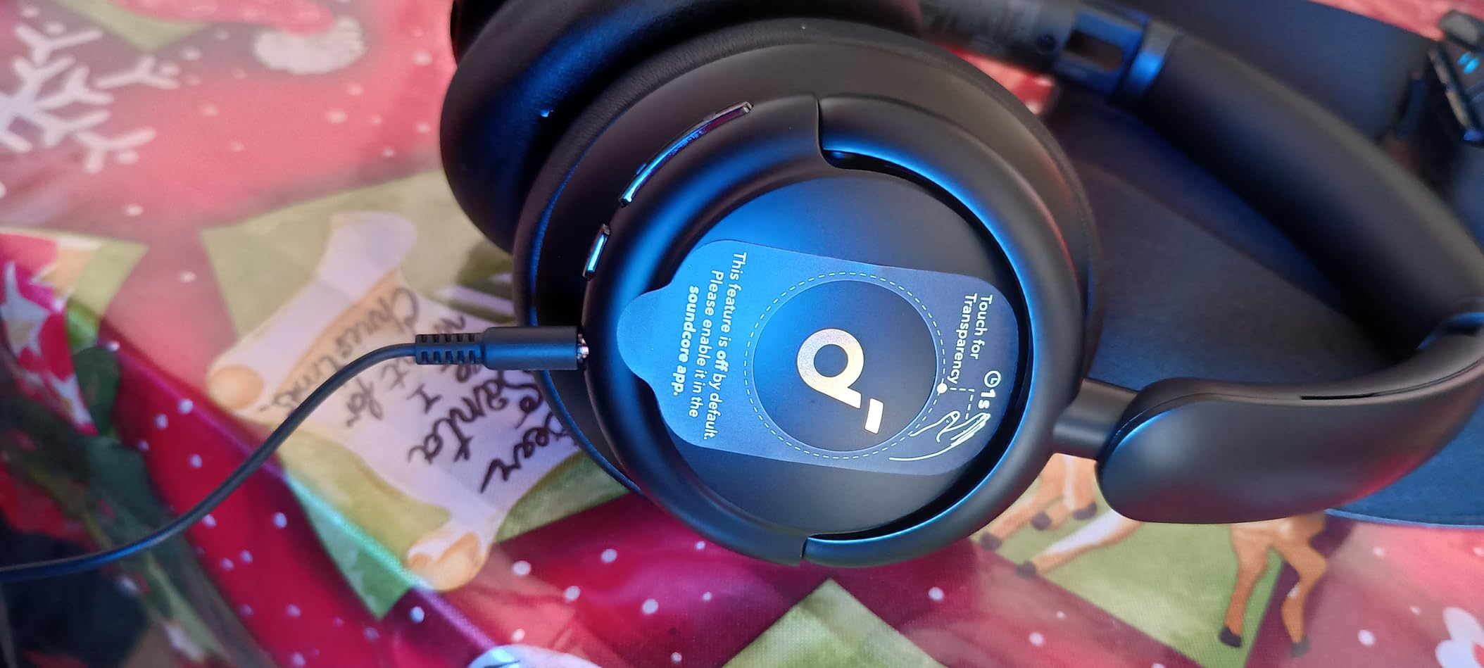 Soundcore Q30 by Anker, Hybrid Active Noise Cancelling Headphones, Multiple Modes, Hi-Res Audio, Custom EQ via App, 50H Playtime, Comfortable Fit, Bluetooth, Multipoint Connection customer photo 1