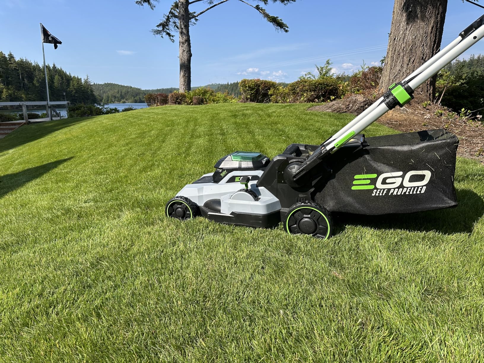 EGO POWER+ Electric Lawn Mower, Self-Propelled Cordless, Includes 56V 6.0Ah Battery And 320W Charger - LM2114SP customer photo 1
