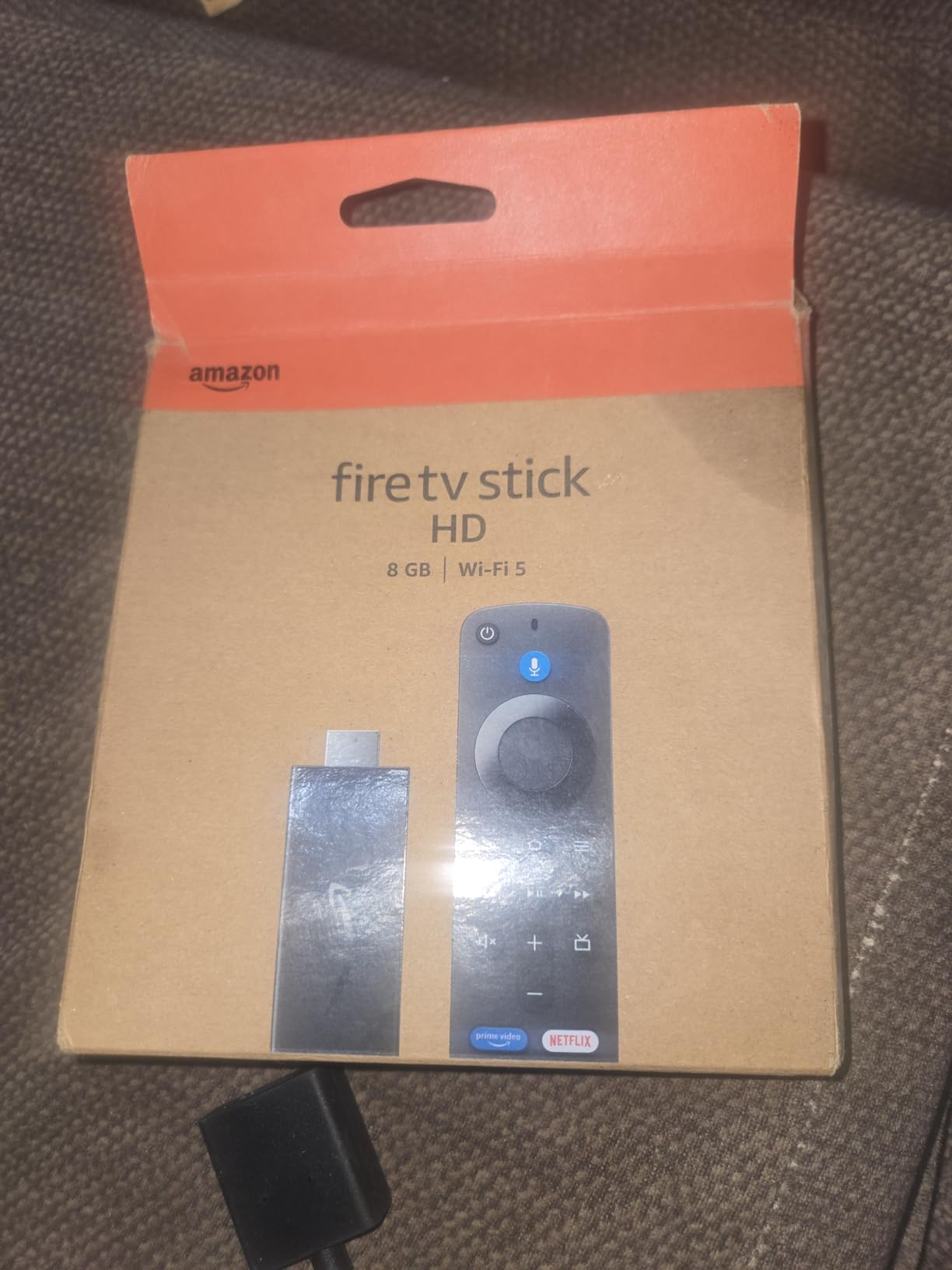 Fire TV Stick HD (newest model), free and live TV, Alexa Voice Remote, smart home controls, HD streaming customer photo 1
