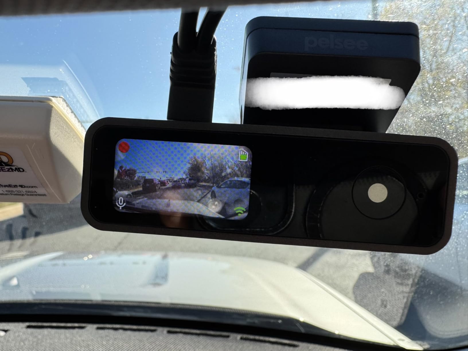 Pelsee P1 Duo 4K Dash Cam Front and Rear, 64GB SD Card, 4K+1080P Dual Dash Camera for Cars, Wi-Fi & App Control, 1.5''IPS Display Car Camera, Voice Control, Night Vision, 24H Parking Mode, G-Sensor customer photo 1