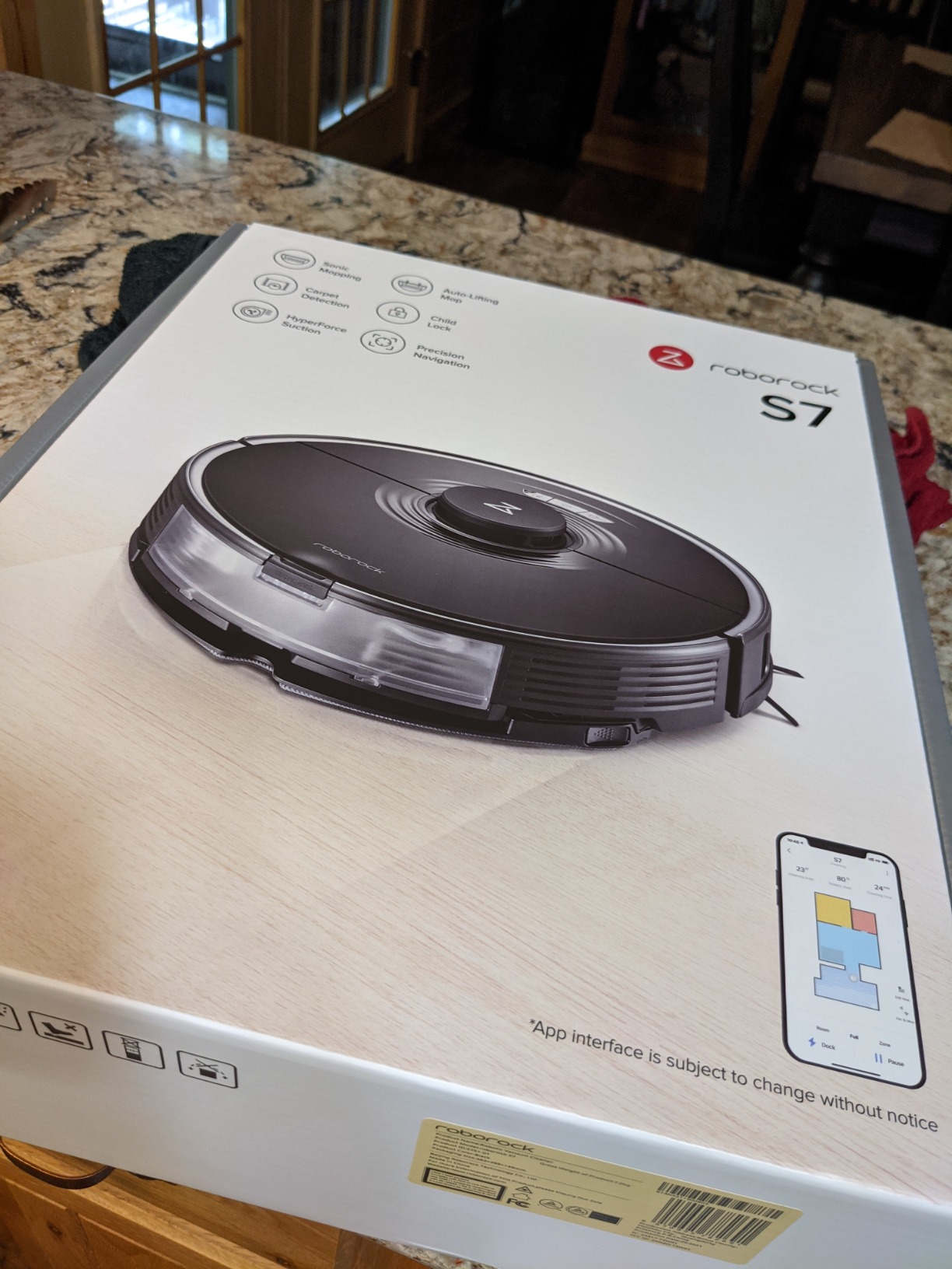 Q7 M5 Robot Vacuum and Mop Combo, 10,000Pa HyperForce Suction, Robotic Vacuum Cleaner, Dual Anti-Tangle System, APP-Controlled Mopping, LiDAR Navigation, for Pet Hair and Carpet, Black customer photo 2